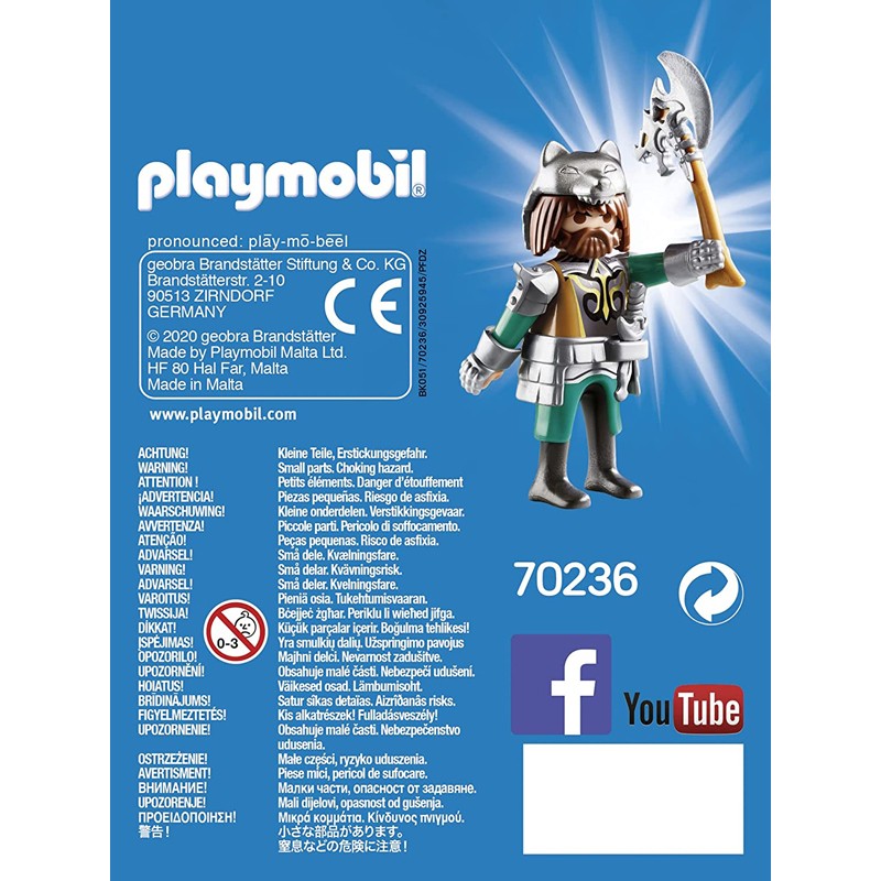 playmobil - Wolf Warrior - PLA-70236 - Playmobil - Playmobil - Le Nuage de Charlotte