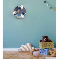 Round ceiling lamp Little Astronauts "Space Mission" - ELO-138403 - Elobra - Wall and ceilings lights - Le Nuage de Charlotte