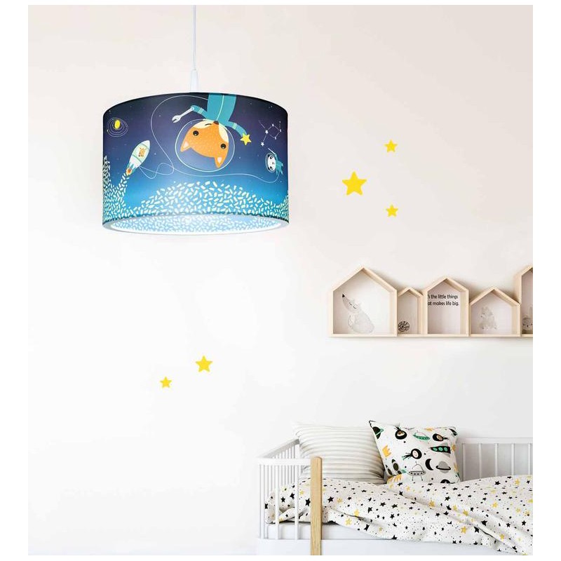 Pendant lamp Little Astronauts "Space Mission" - ELO-138397 - Elobra - Wall and ceilings lights - Le Nuage de Charlotte