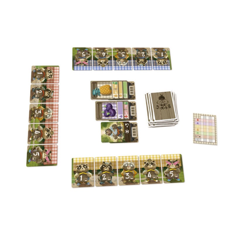 Tanuki Market - SLE-07112 - Superlude - Board Games - Le Nuage de Charlotte