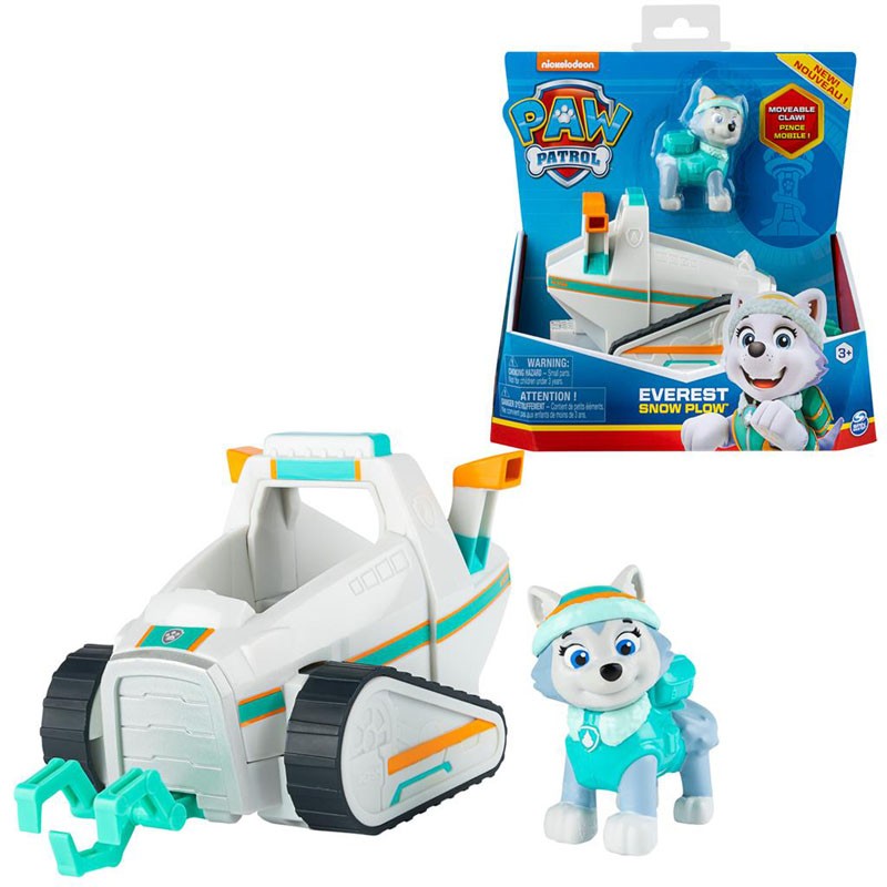 Paw Patrol - Everest Snow Plow - SPM-20144696 - Spin Master - Paw Patrol - Le Nuage de Charlotte