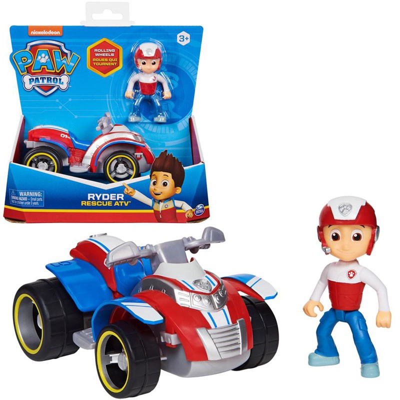 Paw Patrol - Ryder Rescue ATV - SPM-20133388 - Spin Master - Paw Patrol - Le Nuage de Charlotte