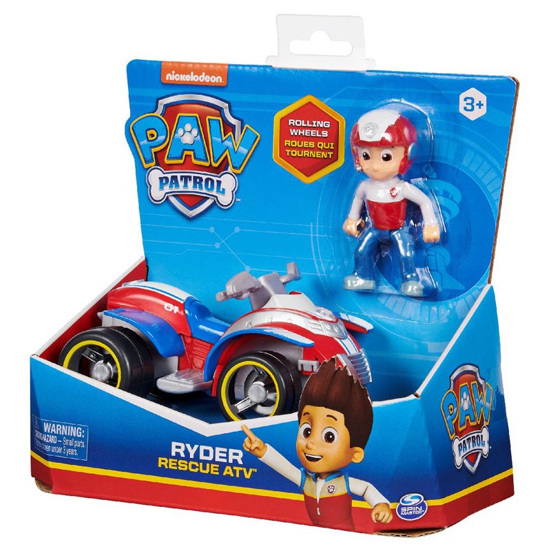 Paw Patrol - Ryder Rescue ATV - SPM-20133388 - Spin Master - Paw Patrol - Le Nuage de Charlotte