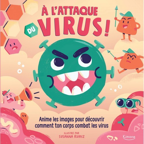 A l'attaque du virus ! - KIM-9782368088760 - Editions Kimane - Documentaires - Le Nuage de Charlotte