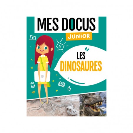 Mes Docus Junior - Les Dinosaures - 123-9782359905335 - Editions 123 Soleil - Documentaires - Le Nuage de Charlotte