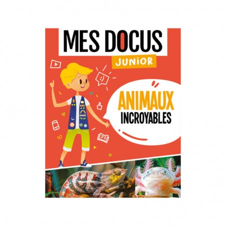 Mes Docus Junior - Animaux Incroyables - 123-9782359905359 - Editions 123 Soleil - Documentaires - Le Nuage de Charlotte