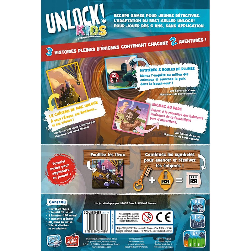 Unlock! - Kids - SPC-191350 - Space Cowboys - pour les plus petits - Le Nuage de Charlotte