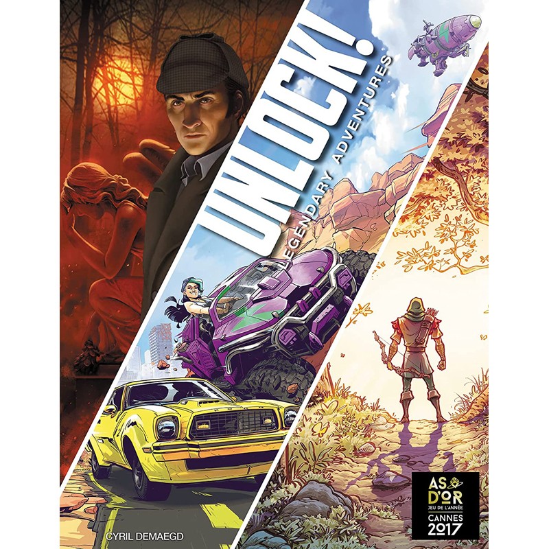 Unlock! - 9 - Legendary Adventure - SPC-191358 - Space Cowboys - Board Games - Le Nuage de Charlotte