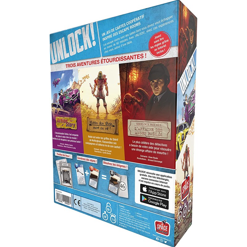 Unlock! - 9 - Legendary Adventure - SPC-191358 - Space Cowboys - Board Games - Le Nuage de Charlotte