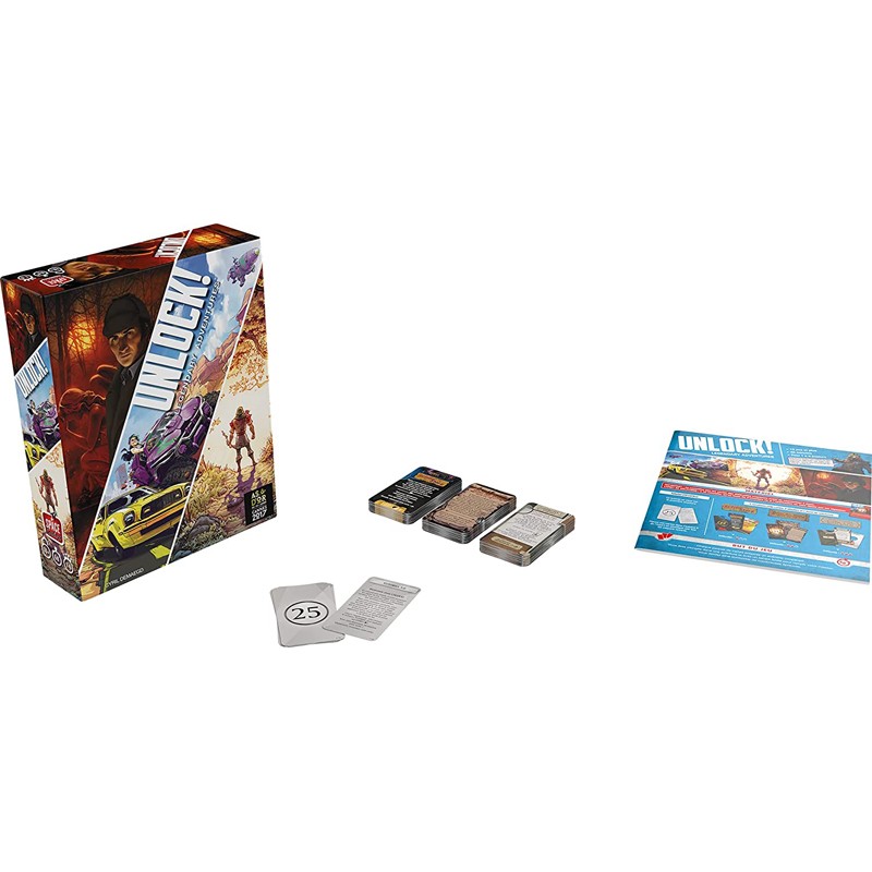 Unlock! - 9 - Legendary Adventure - SPC-191358 - Space Cowboys - Board Games - Le Nuage de Charlotte