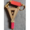 Slingshot Rustik Grip (+3 Cork Bullets) - red - KMT-ST531F - Kàlid Medieval Toys - Disguises - Le Nuage de Charlotte