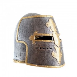 Templar helmet with visor - KMT-ST945 - Kàlid Medieval Toys - Disguises - Le Nuage de Charlotte