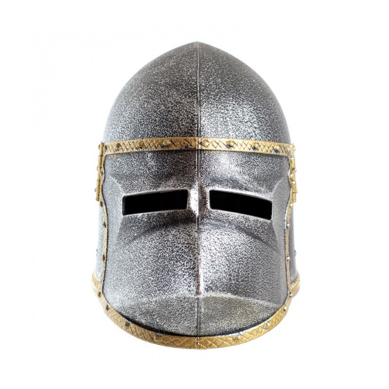 Bassinet Helmet with visor - KMT-ST937 - Kàlid Medieval Toys - Disguises - Le Nuage de Charlotte