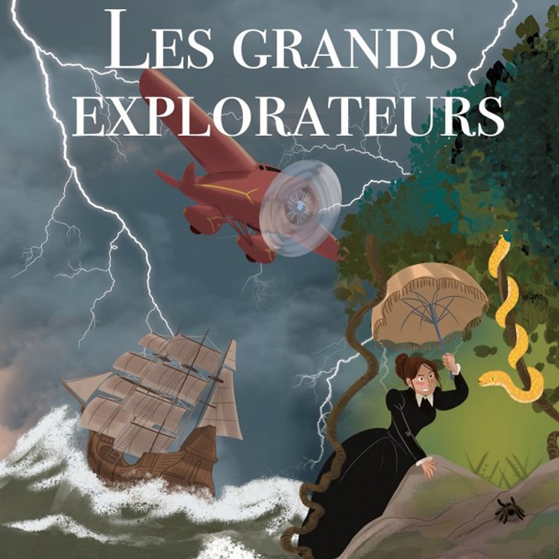 KIT: the great explorers - LAI-EXPLORATEURS - L'atelier Imaginaire - DIY - Le Nuage de Charlotte