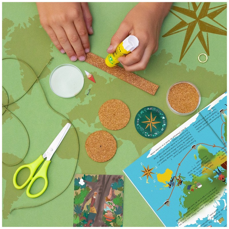 KIT: the great explorers - LAI-EXPLORATEURS - L'atelier Imaginaire - DIY - Le Nuage de Charlotte