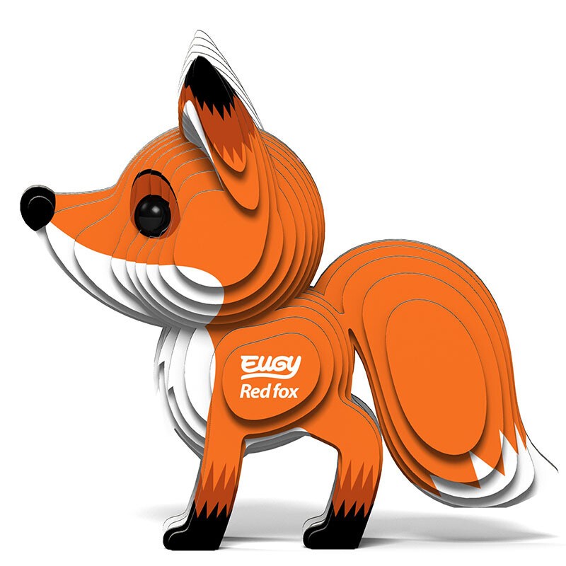 Eugy 072 - Red Fox - EUG-5313972 - dodoland - Maquettes en carton - Le Nuage de Charlotte