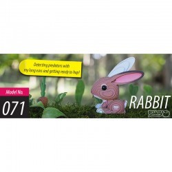 Eugy 071 - Lapin - EUG-5313971 - dodoland - Maquettes en carton - Le Nuage de Charlotte