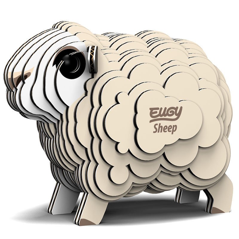 Eugy 018 - Mouton - EUG-5313918 - dodoland - Maquettes en carton - Le Nuage de Charlotte