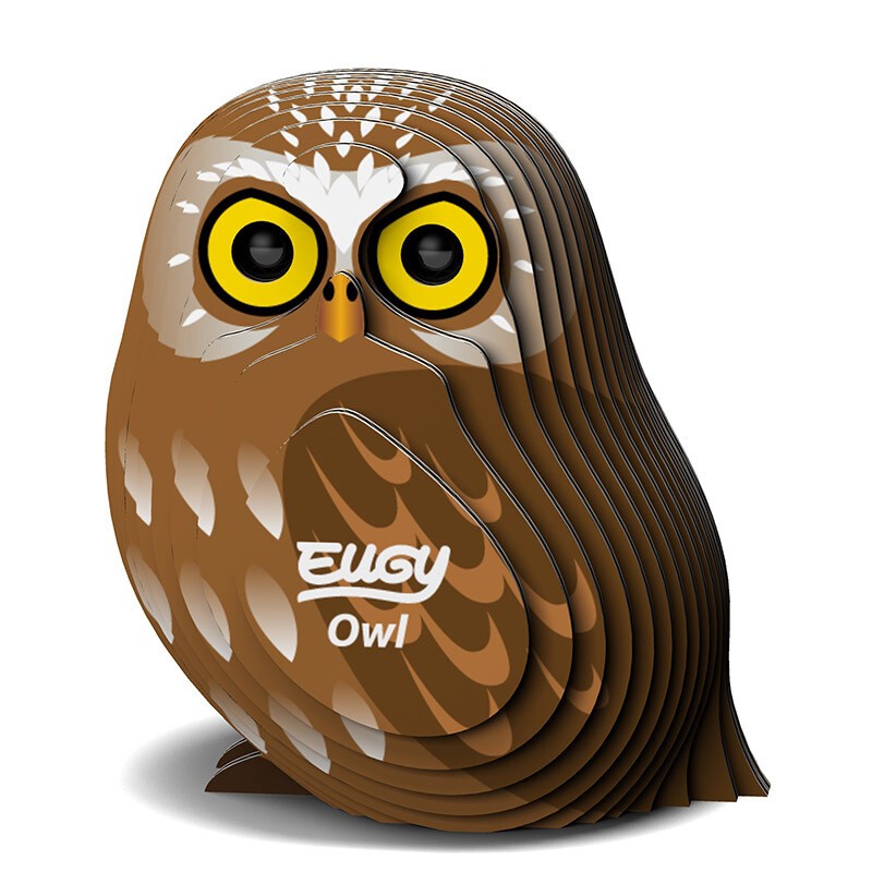 Eugy 044 - Hibou - EUG-5313944 - dodoland - Maquettes en carton - Le Nuage de Charlotte