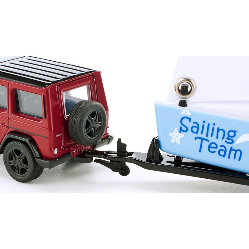 Mercedes-AMG G65 with sailing boat - SIK-2564 - Siku - Cars, Trucks, etc. - Le Nuage de Charlotte