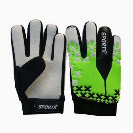 SportX Gants de Gardien T6 vert - SPX-0724913g - SportX - Jeux d'éxtérieur - Le Nuage de Charlotte