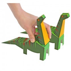 Jouets en papier Dinosaures - PUK-26201 - Pukaca - Maquettes en carton - Le Nuage de Charlotte