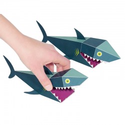 Sea Animals Paper Toys - PUK-26204 - Pukaca - Maquettes en carton - Le Nuage de Charlotte