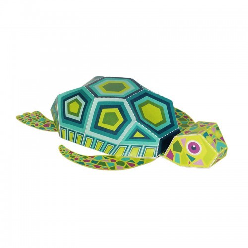 Sea Animals Paper Toys - PUK-26204 - Pukaca - Maquettes en carton - Le Nuage de Charlotte