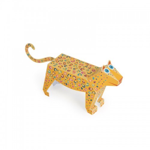 Savannah Animals Paper Toys - PUK-26258 - Pukaca - Maquettes en carton - Le Nuage de Charlotte