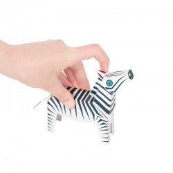 Jouets en papier Animaux de la savane - PUK-26258 - Pukaca - Maquettes en carton - Le Nuage de Charlotte