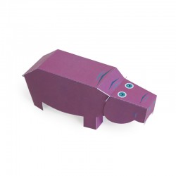 Savannah Animals Paper Toys - PUK-26258 - Pukaca - Maquettes en carton - Le Nuage de Charlotte