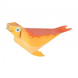 Jouets en papier animaux marins - PUK-26243 - Pukaca - Maquettes en carton - Le Nuage de Charlotte