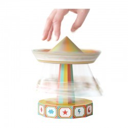 Carousel Movable Paper Toy - PUK-29201 - Pukaca - Maquettes en carton - Le Nuage de Charlotte