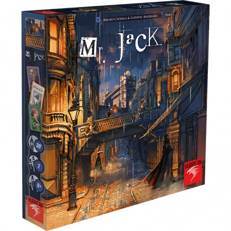 Mr. Jack - London - Revised Edition - HUR-760031 - Days of Wonder - Board Games - Le Nuage de Charlotte