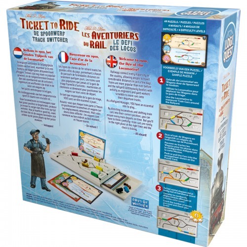 Logiquest - Ticket to Ride - Track switcher - MIX-191344 - Mixlore - Board Games - Le Nuage de Charlotte