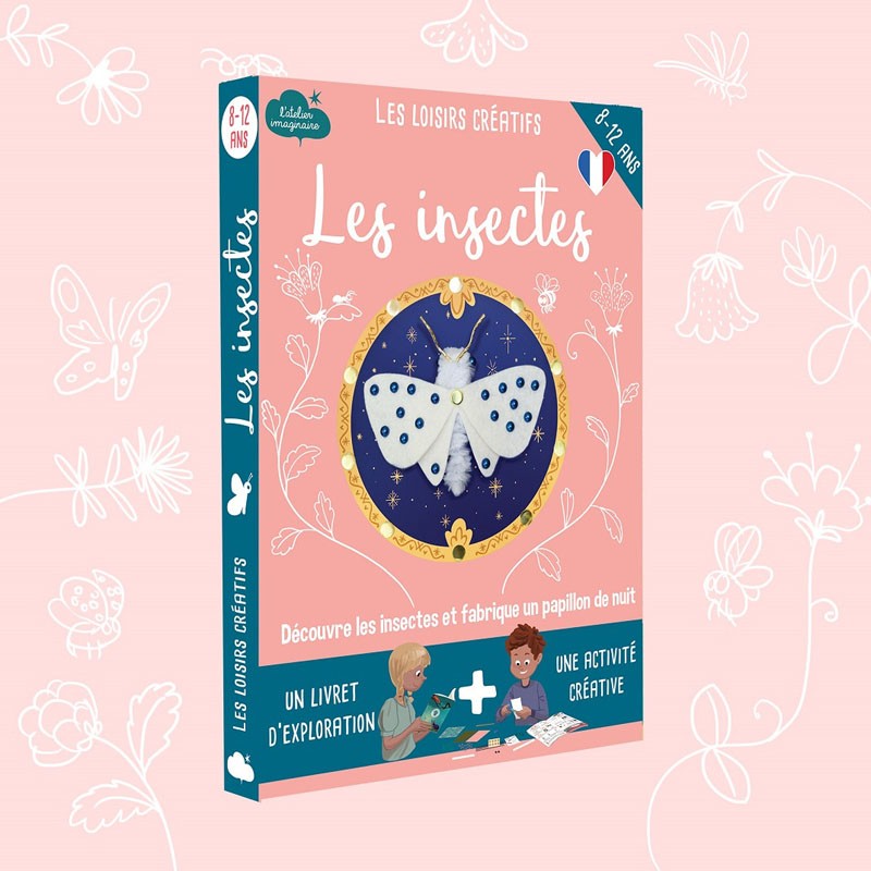 KIT: Insects - LAI-INSECTES - L'atelier Imaginaire - Creative boxes - Le Nuage de Charlotte