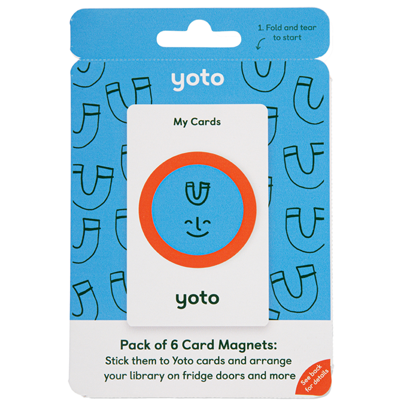 Yoto - Pack of 6 Card Magnets - YOT-PRACXX00381 - Yoto - Yoto Player - Le Nuage de Charlotte