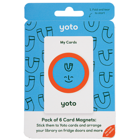 Yoto - Pack of 6 Card Magnets - YOT-PRACXX00381 - Yoto - Yoto Player - Le Nuage de Charlotte