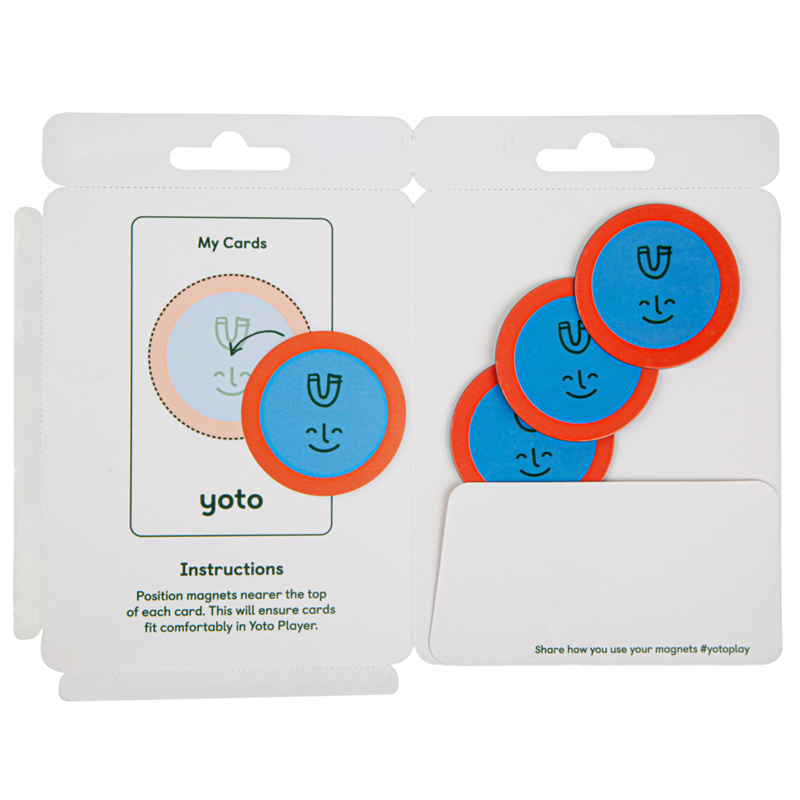 Yoto - Pack of 6 Card Magnets - YOT-PRACXX00381 - Yoto - Yoto Player - Le Nuage de Charlotte