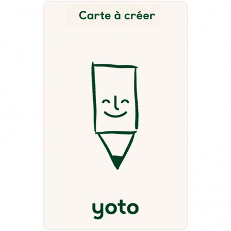 Yoto - Cartes à créer et autocollants (x10) (FR) - YOT-PKMYXX00404_RT - Yoto - Audiothèque Yoto - Le Nuage de Charlotte