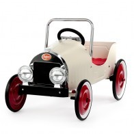 Baghera - Pedal Car - Classic White - BAGH-1941 - Baghera - Pedal cars and horses - Le Nuage de Charlotte