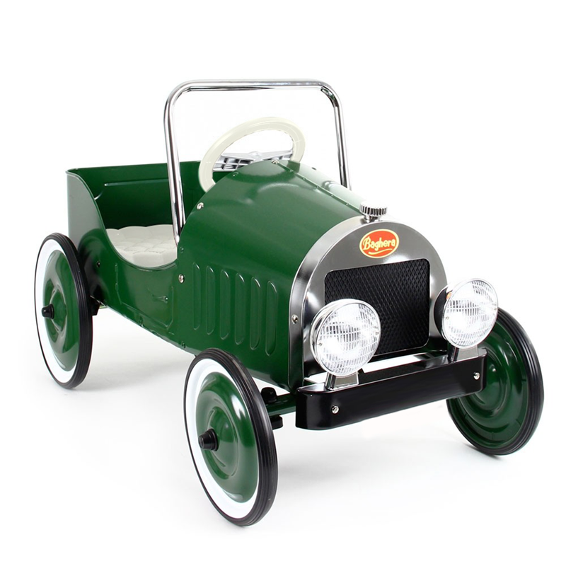 Baghera - Pedal Car - Classic Green - BAGH-1939 - Baghera - Pedal cars and horses - Le Nuage de Charlotte