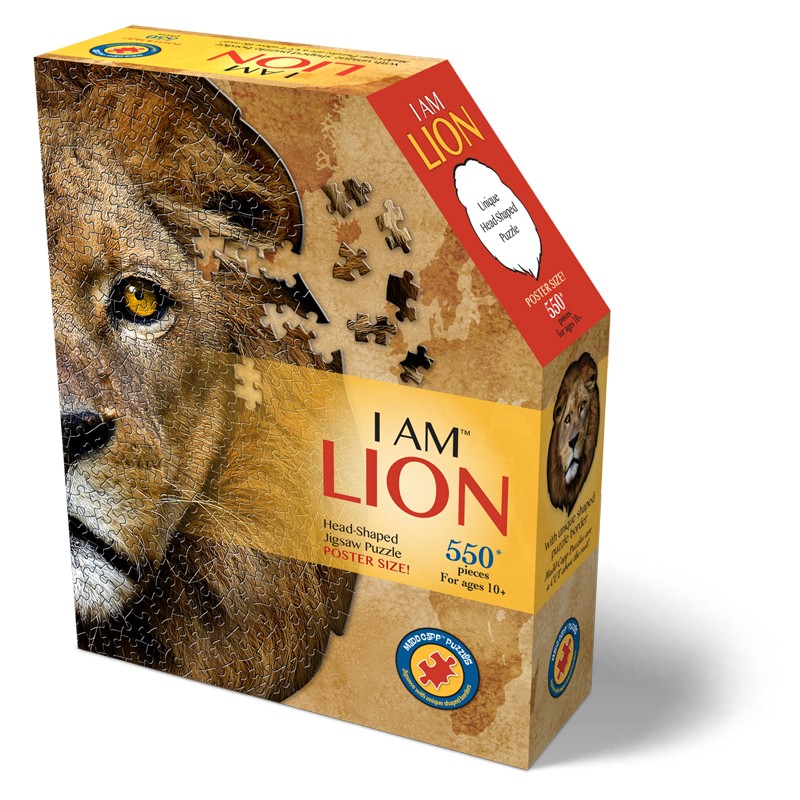 I AM - Lion - MDC-5123001 - MaDDCaPP - Puzzles pour les plus grands - Le Nuage de Charlotte