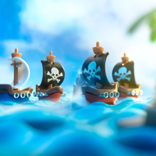 Pirates en vue! - SMT-SG094FR - Smart - Jeux de logique - Le Nuage de Charlotte