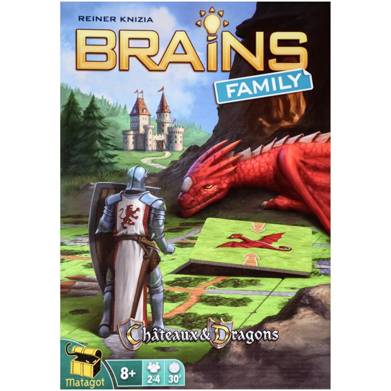 Brains Family - Châteaux et Dragons - MAT-114177 - Matagot - Board Games - Le Nuage de Charlotte