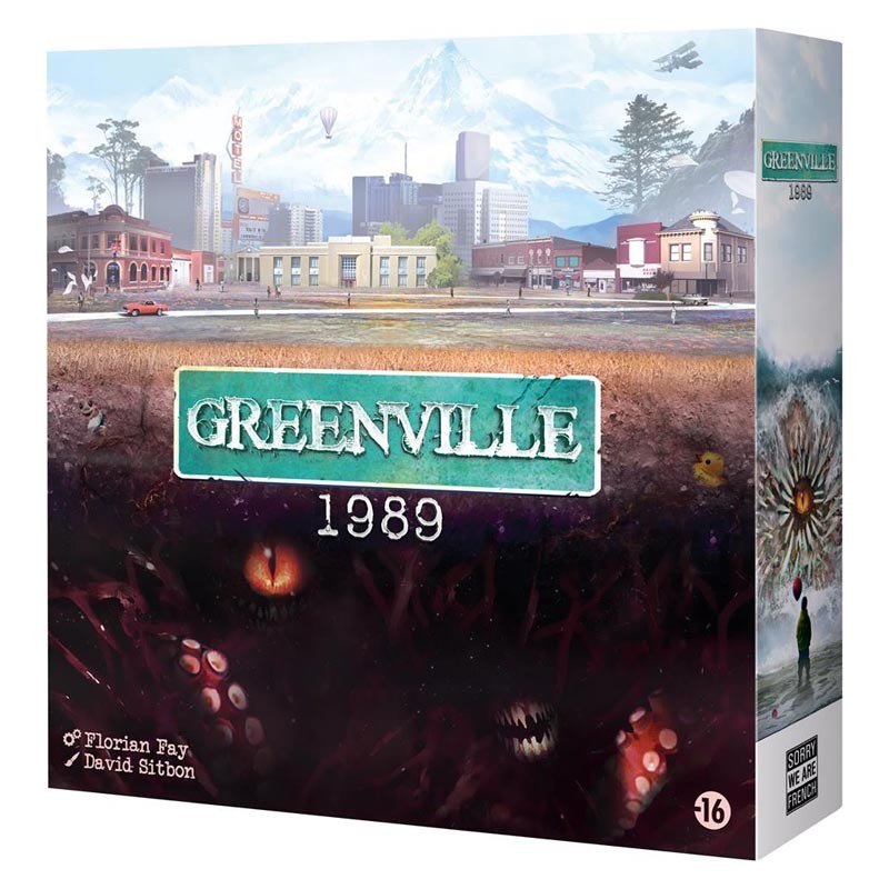 Greenville 1989 - SWF-NOV000067 - Sorry We Are French - Board Games - Le Nuage de Charlotte