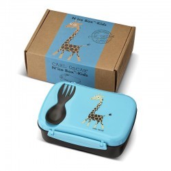 N'ice Box Boîte à tartine 0,6l + Cooling pack - Turquoise - CAO-106103 - Carl Oscar - Boîte à tartine, snack - Le Nuage de Ch...