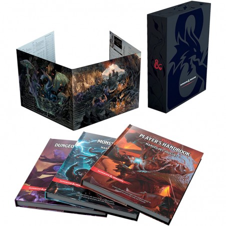 D&D 5 - Coffret cadeau des livrets de règles de base - WOC-WIDD5CORBFR - Wizards Of The Coast - Jeux de rôle - Le Nuage de Ch...