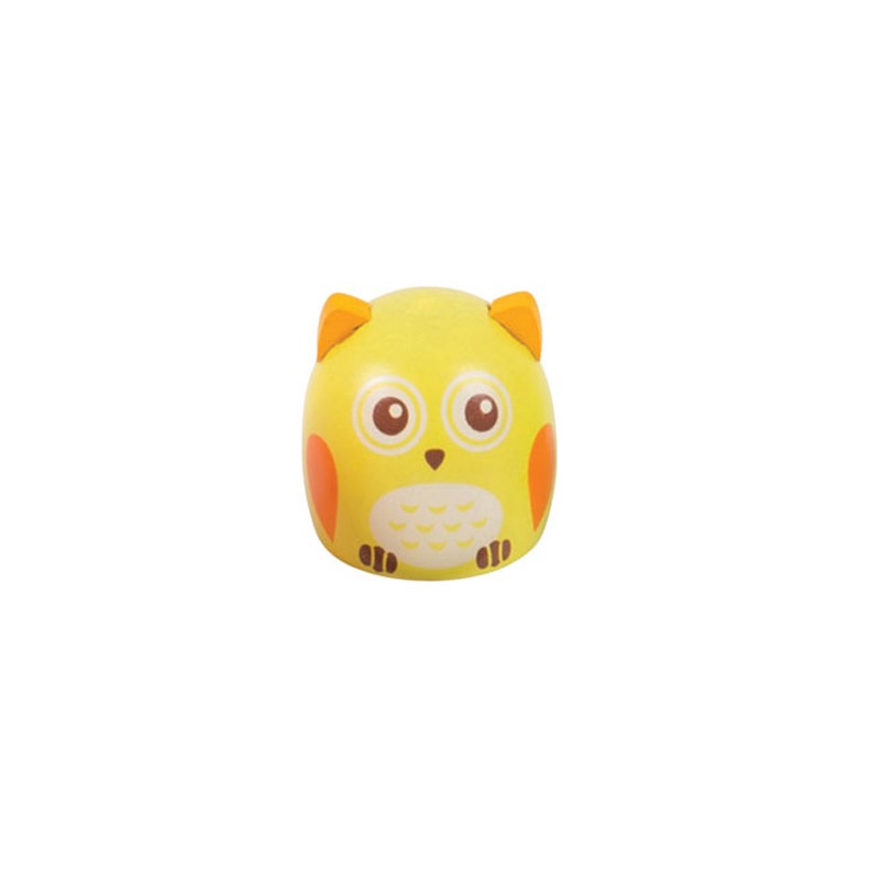 Taille-crayons hibou - jaune - BIG-BJ219j - Bigjigs - Tailles-crayon - Le Nuage de Charlotte