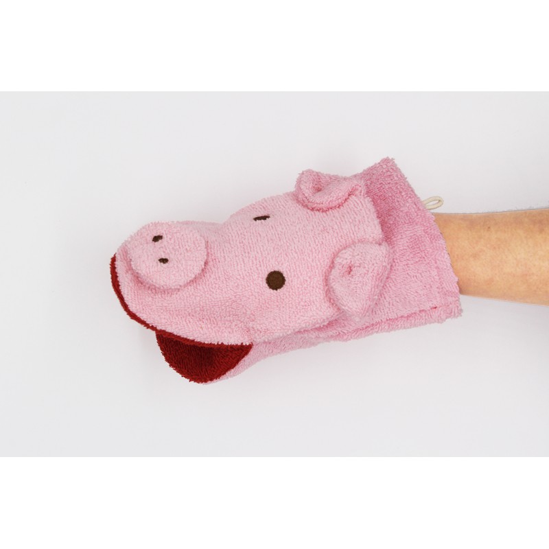 copy of Pig washcloth Sophie (large) - FUR-562 - Fürnis - Bath Puppet - Le Nuage de Charlotte